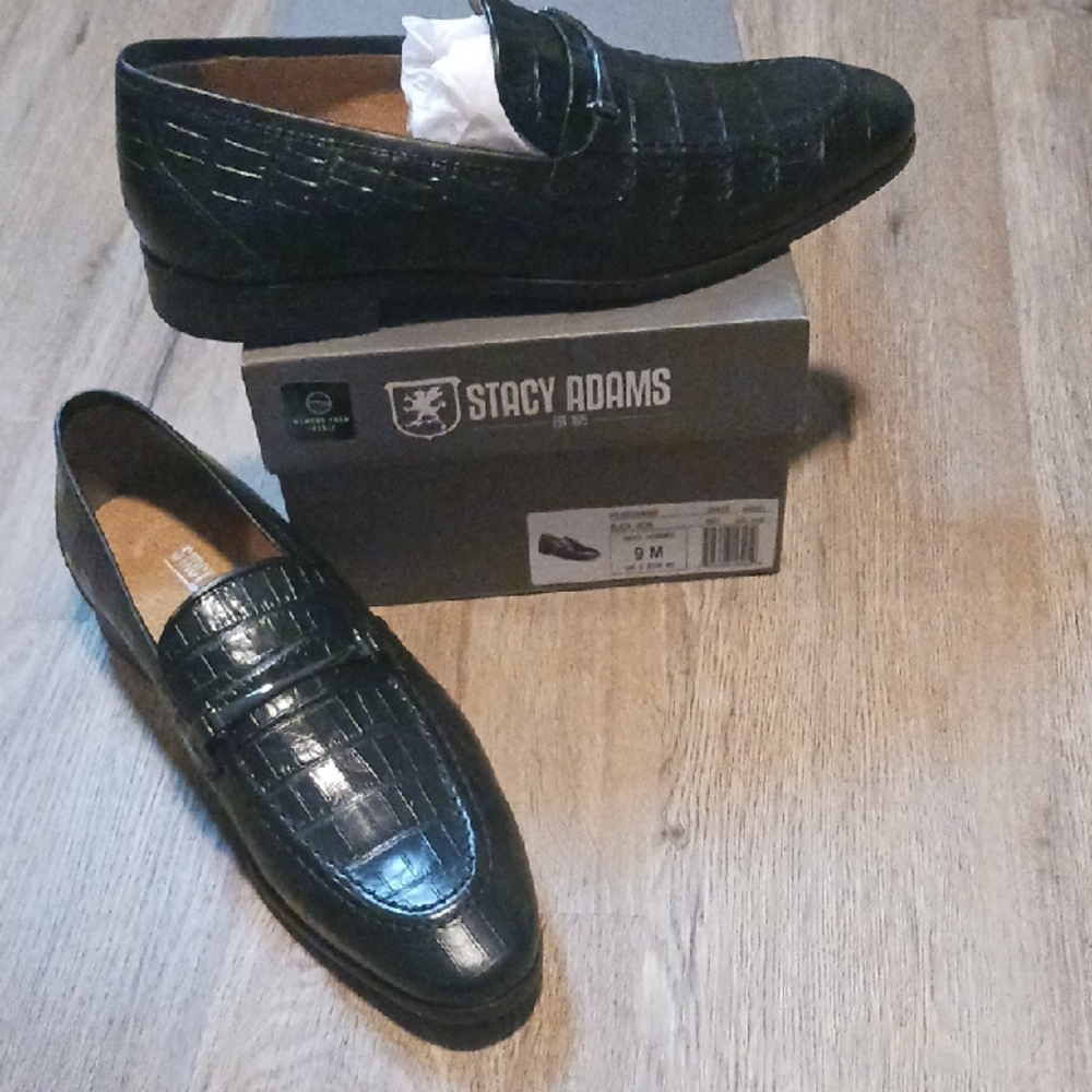 9m Ferdinand Stay Adams Black Shoes